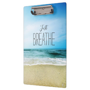 Carpeta De Pinza Respira en la Playa