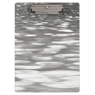 Carpeta De Pinza Resumen #3: Brillo gris plateado
