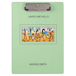 Carpeta De Pinza Resumen, acuarela asombroso ritmo de baile