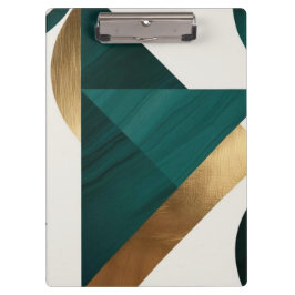 Carpeta De Pinza Resumen Arte geométrico moderno poster minimalista