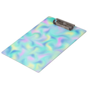 Carpeta De Pinza Resumen Bonito Pastel Swirls