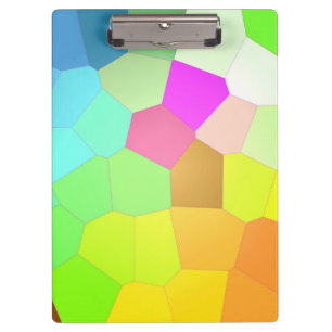 Carpeta De Pinza Resumen colorido