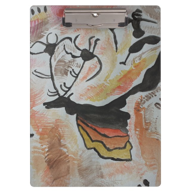 Carpeta De Pinza Resumen de arte rupestre (Anverso)