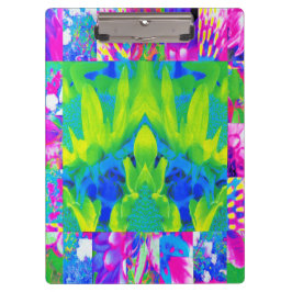 Carpeta De Pinza Resumen del mosaico del Sunflower Garden Collage