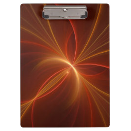 Carpeta De Pinza Resumen místico Arte fractal Colores cálidos moder