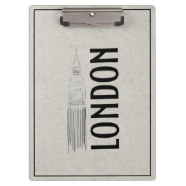 Carpeta De Pinza Resumen moderno Ropa de lino negro Londres City