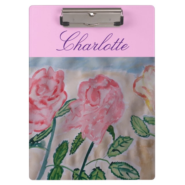 Carpeta De Pinza Resumen Rosas de verano (Anverso)