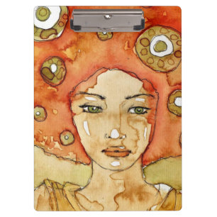 Carpeta De Pinza Retrato de un chica hermoso