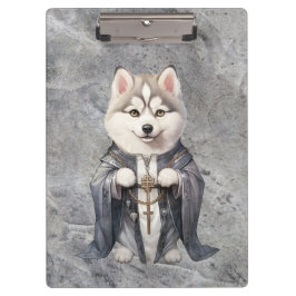 Carpeta De Pinza Rey sacerdote Perro Husky Siberiano