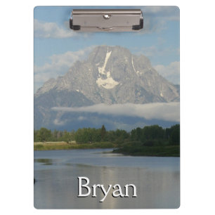 Carpeta De Pinza Río Jackson Hole en el Parque Nacional de Grand Te