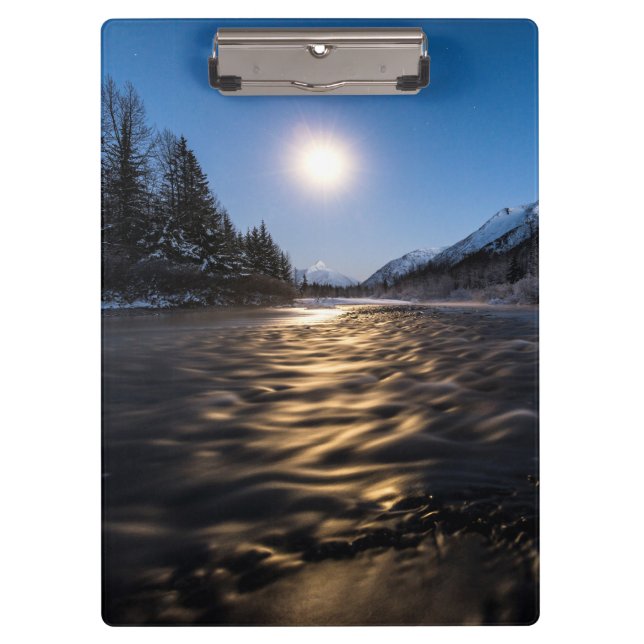 Carpeta De Pinza Río Moon (Anverso)