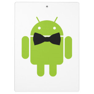 Carpeta De Pinza Robot para Android Verde Aneumático Formal