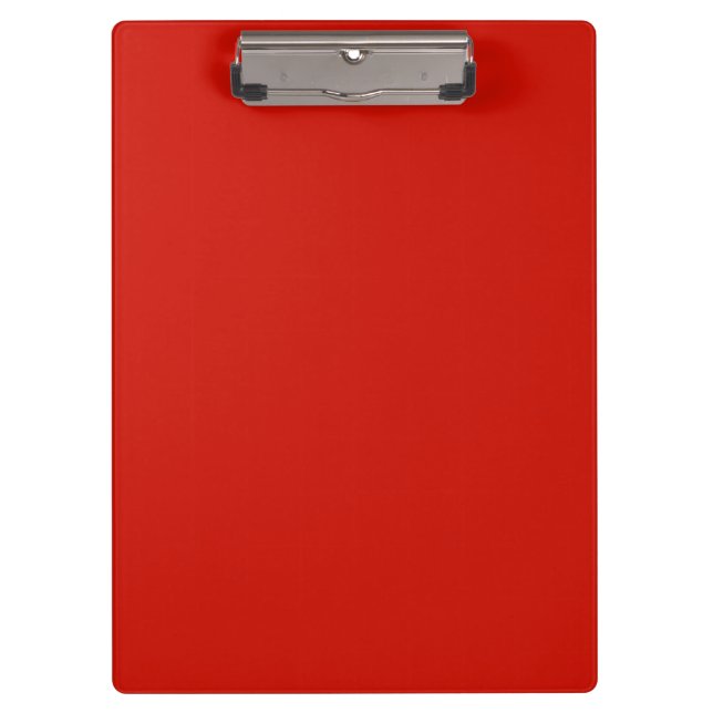 Carpeta De Pinza Rojo de lápiz labial sólido (Anverso)