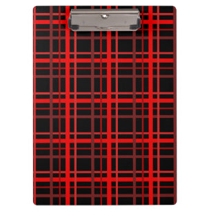 Carpeta De Pinza Rojo y negro