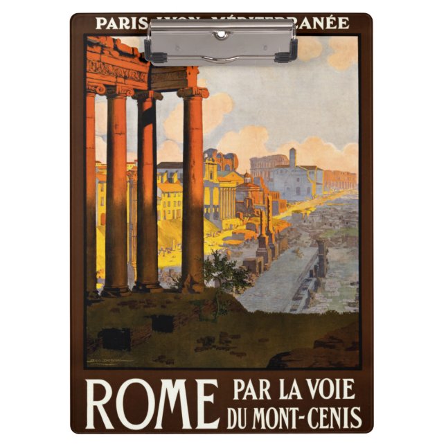 Carpeta De Pinza Roma vintage - Viaje a Italia (Anverso)
