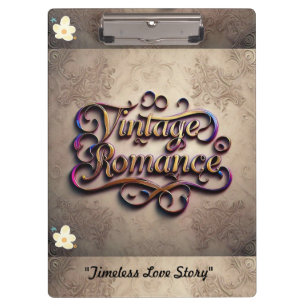 Carpeta De Pinza "Romance clásico redefinido"