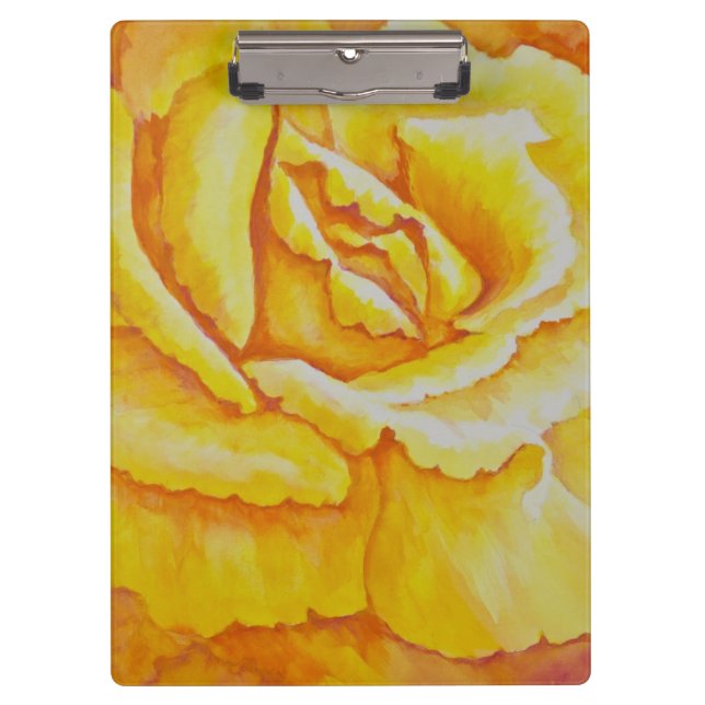 Carpeta De Pinza Rosa amarillo (Anverso)