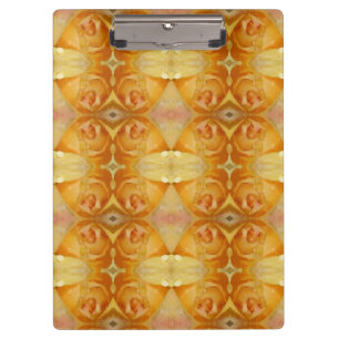 Carpeta De Pinza Rosa amarillo Ikat