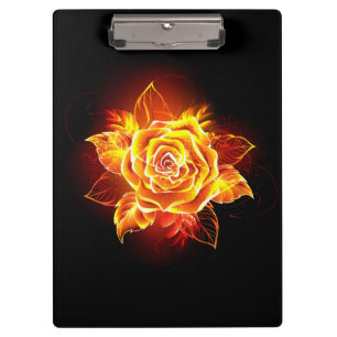 Carpeta De Pinza Rosa de incendios en auge
