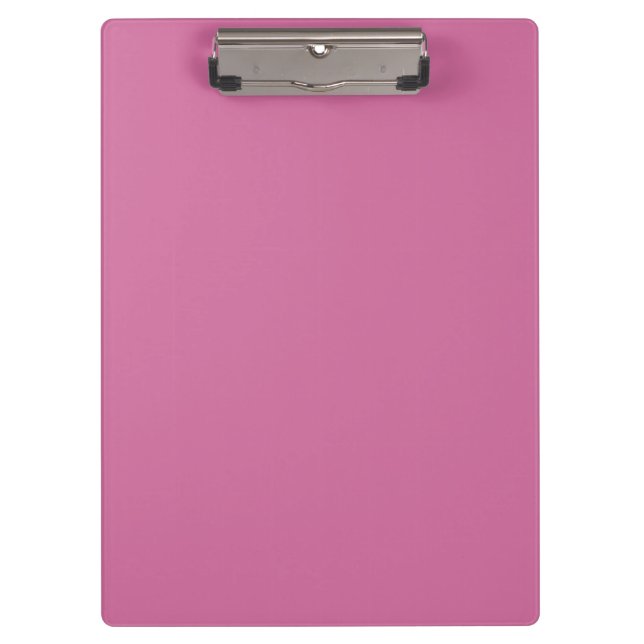 Carpeta De Pinza rosa liso, sólido, rosa (Anverso)