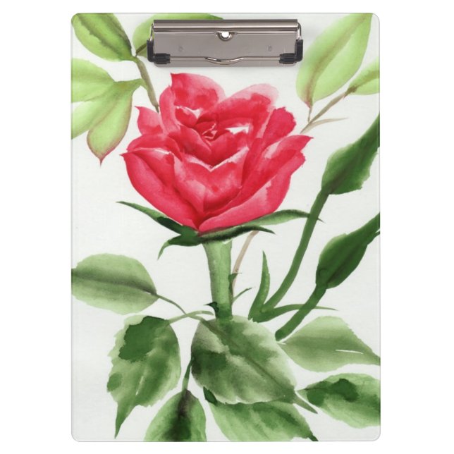 Carpeta De Pinza Rosa rojo (Anverso)