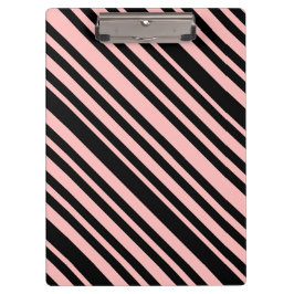 Carpeta De Pinza Rosa y Negro