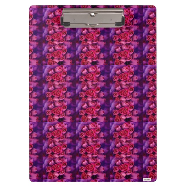 Carpeta De Pinza Rosas (Anverso)
