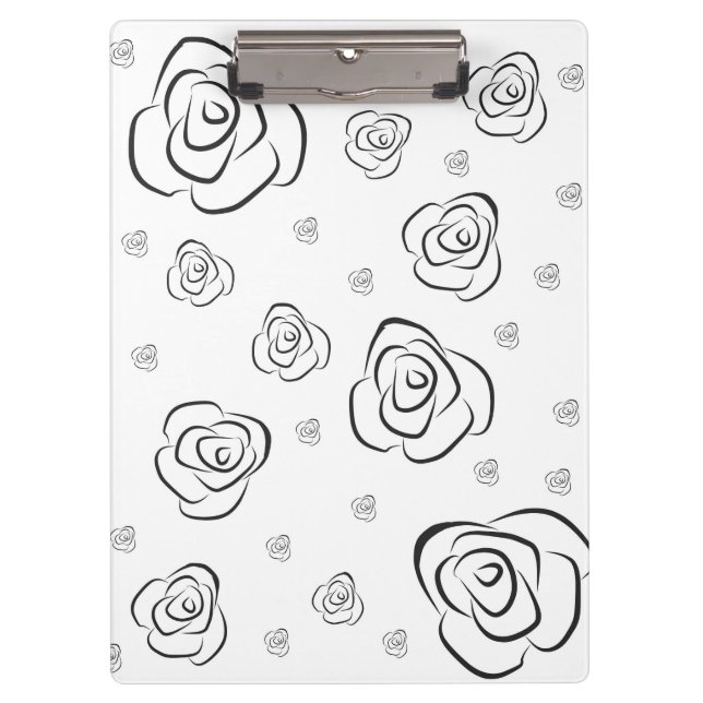 Carpeta De Pinza Rosas (Anverso)