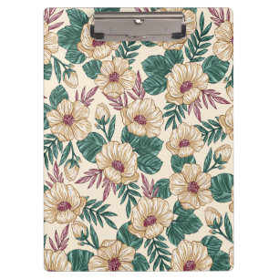 Carpeta De Pinza Rosas