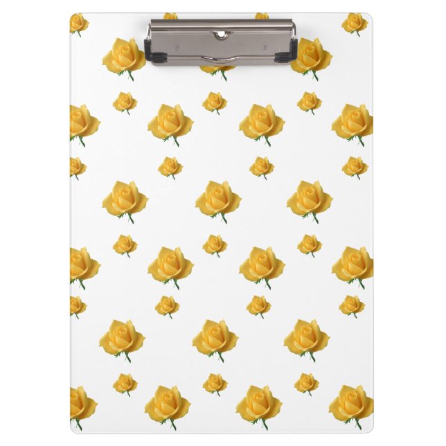 Carpeta De Pinza Rosas Amarillas (Anverso)