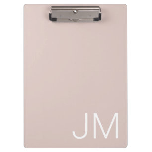 Carpeta De Pinza Rosas de moda iniciales monogramadas oversize