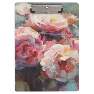 Carpeta De Pinza Rosas del rosa salvaje