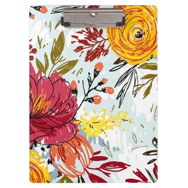 Carpeta De Pinza Rosas Hermosas (Anverso)