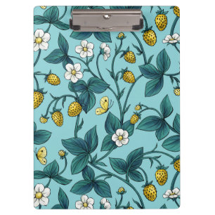 Carpeta De Pinza Rosas silvestres y mariposas /rosa/verde pálido/am