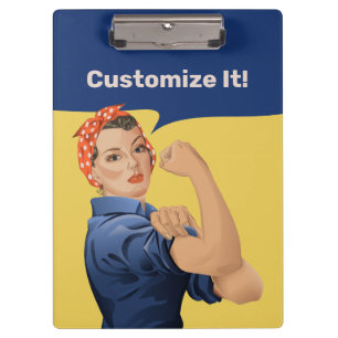 Carpeta De Pinza Rosie the Riveter