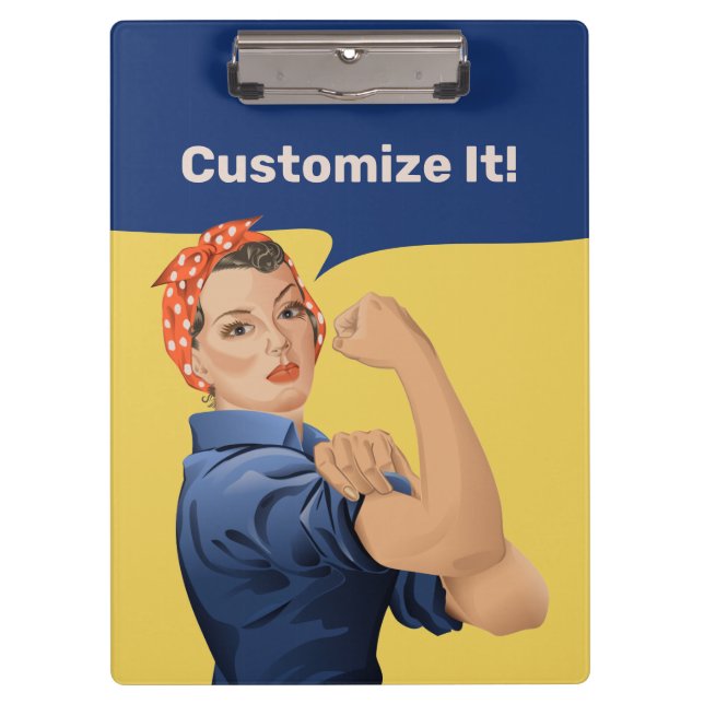 Carpeta De Pinza Rosie the Riveter (Anverso)