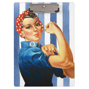 Carpeta De Pinza Rosie the Riveter Clipboard