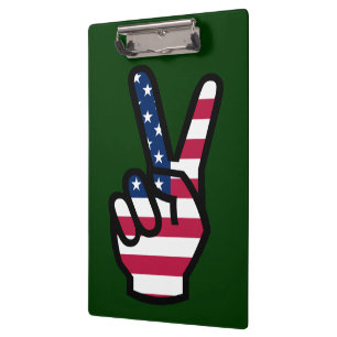 Carpeta De Pinza RÓTULO de victoria de Estados Unidos
