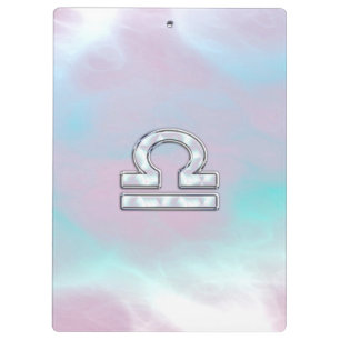 Carpeta De Pinza Rótulo Libra: Madre del estilo de la Perla