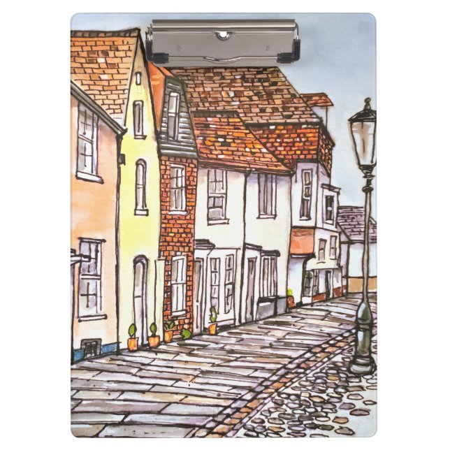 Carpeta De Pinza Row Of Houses (Anverso)