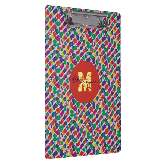 Carpeta De Pinza Ruidos coloridos. (Derecha)