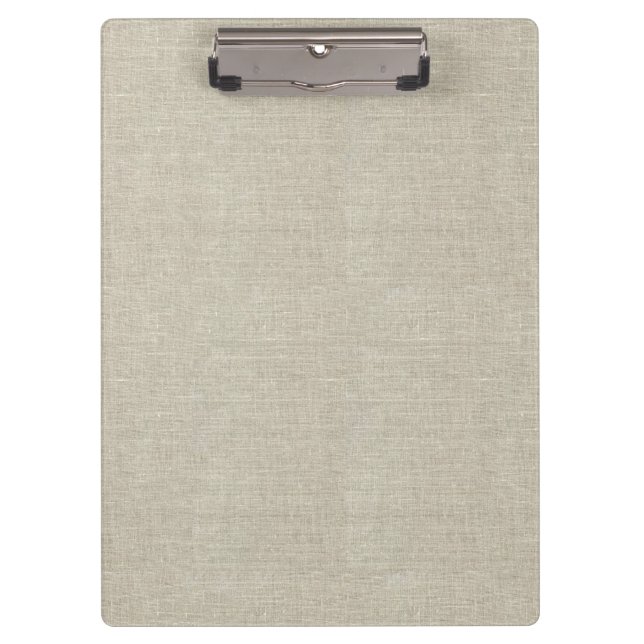 Carpeta De Pinza Rústica línea beige impresa (Anverso)