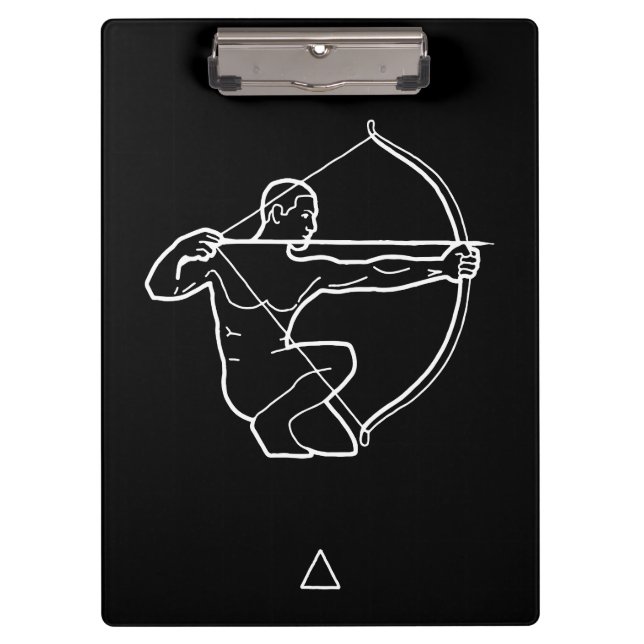 Carpeta De Pinza Sagittarius Zodiac Sign (Anverso)