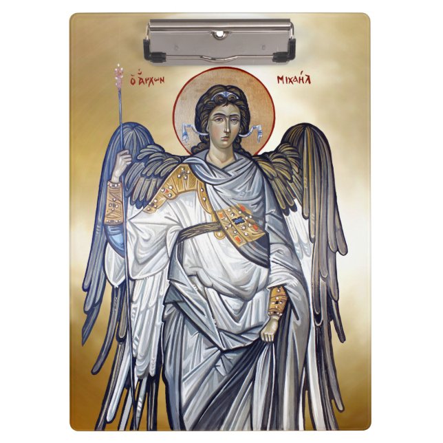 Carpeta De Pinza Saint Archangels Michael y Gabriel (Anverso)