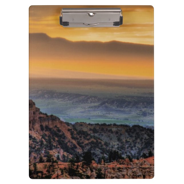 Carpeta De Pinza Salida del sol en el barranco de Bryce (Anverso)