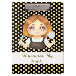 Carpeta De Pinza Salon Hairstylist