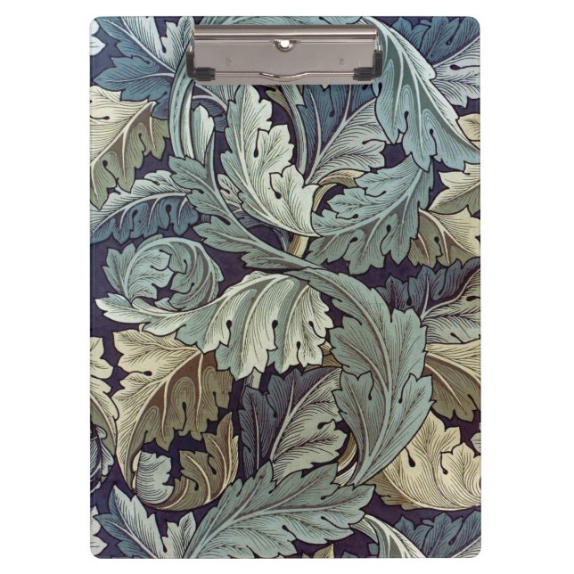 Carpeta De Pinza Saltos de fondo de William Morris Acanthus (Anverso)