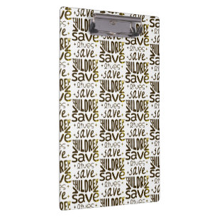 Carpeta De Pinza Salven niños, salven vidas