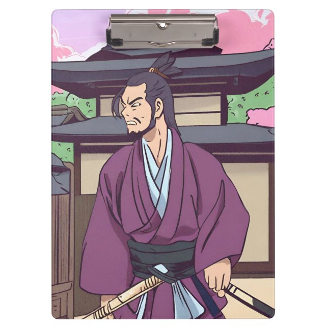 Carpeta De Pinza samurai (Anverso)