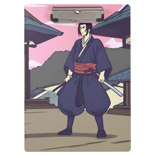 Carpeta De Pinza samurai (Anverso)